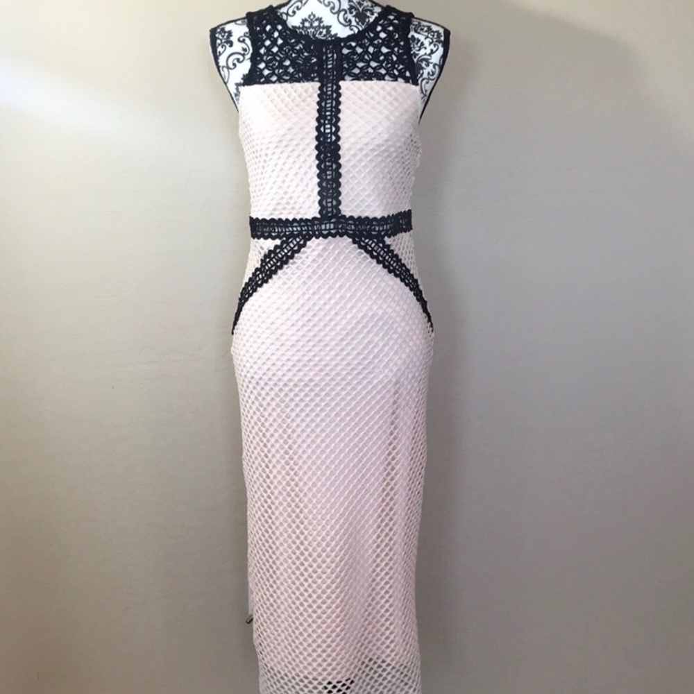 Topshop midi dress